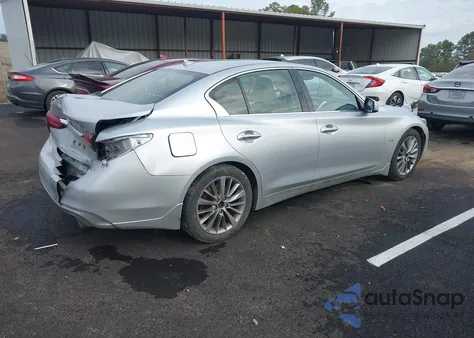 2019 Infiniti Q50 3.0T Luxe from USA, damaged, VIN JN1EV7APXKM543124